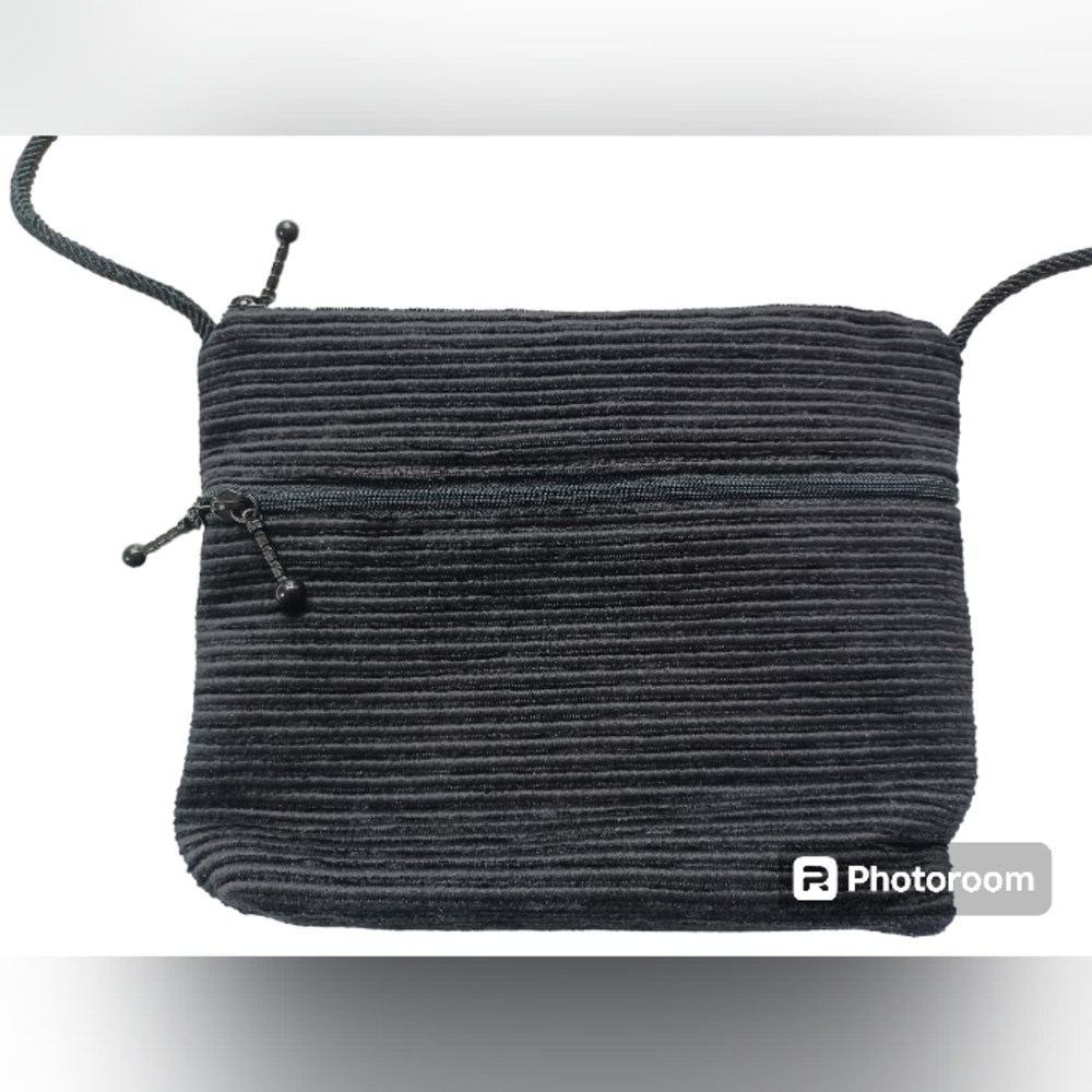 Maruca Solid Black Crossbody Purse Handmade Boulder Colorado